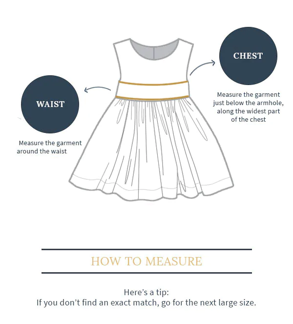 Kid’s Dress Size Chart